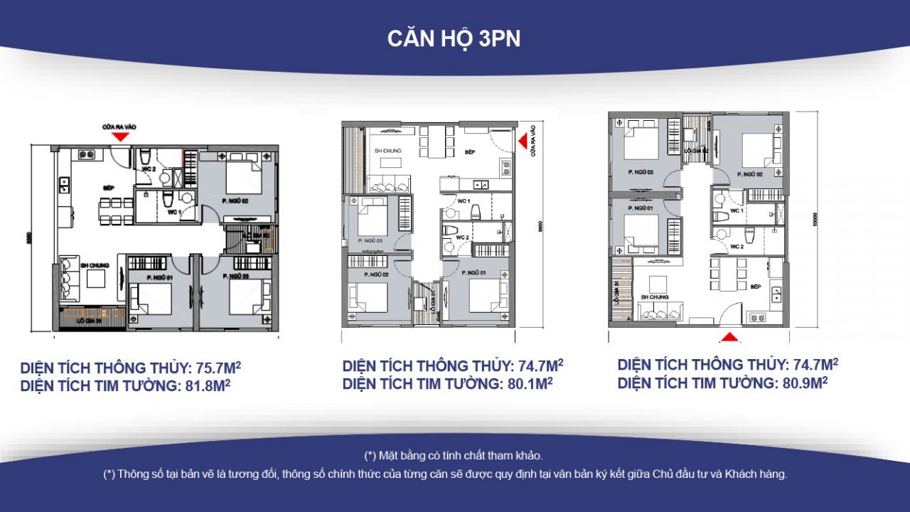 Căn hộ 03PN