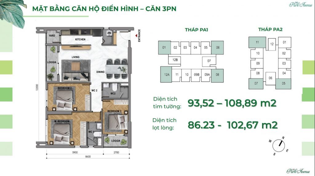 CĂN HỘ 03PN