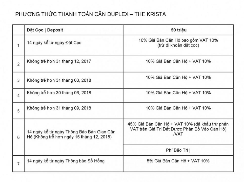 tdtt The Krista Quận 2 -1