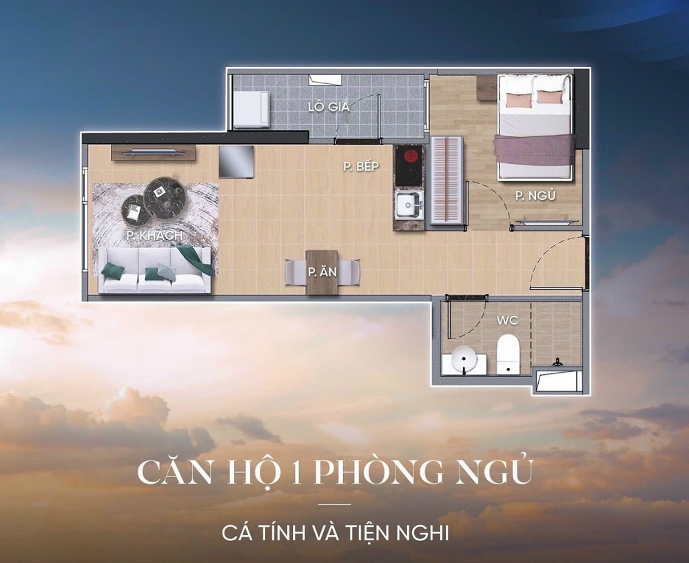 CĂN HỘ 01PN