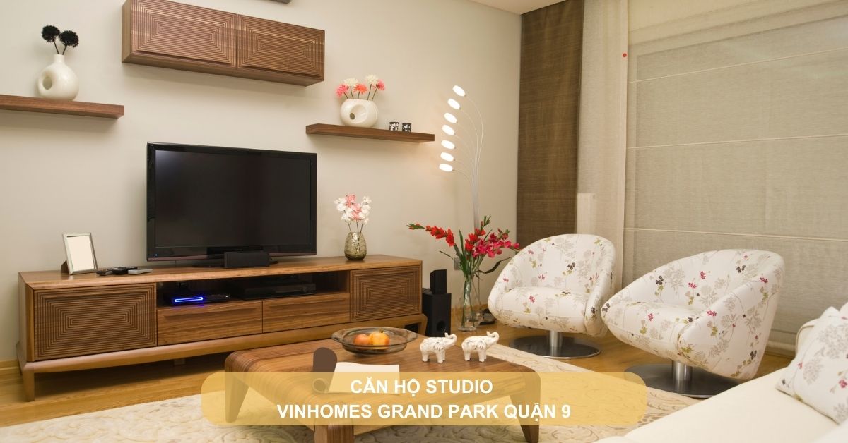 Căn hộ studio Vinhomes Grand Park quận 9