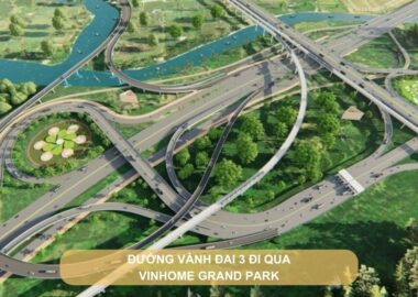 Đường vành đai 3 đi qua vinhome grand park