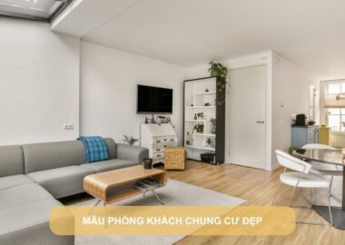 mẫu phòng khách chung cư đẹp