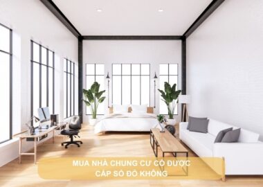 Mua nhà chung cư có được cấp sổ đỏ không?