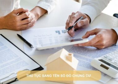 Thủ tục sang tên sổ đỏ chung cư