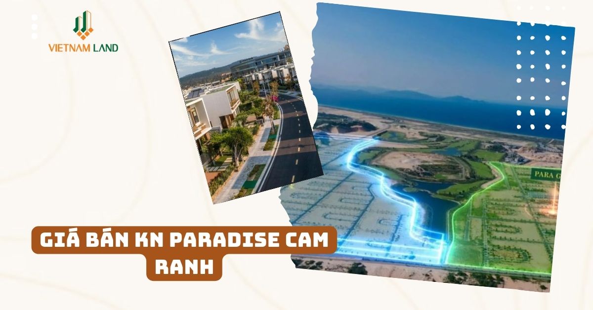 Giá bán kn paradise cam ranh