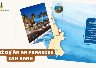 vị trí dự án kn paradise cam ranh