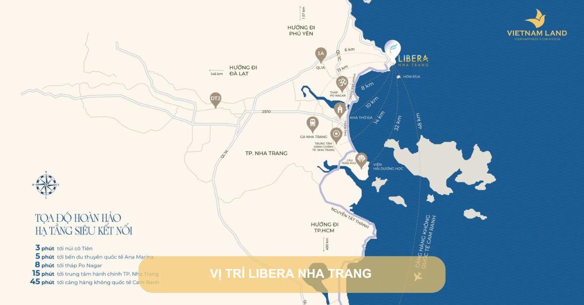 Vị trí Libera Nha Trang