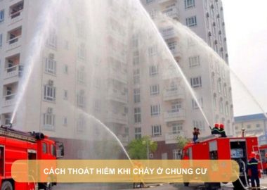 cách thoát hiểm khi cháy ở chung cư