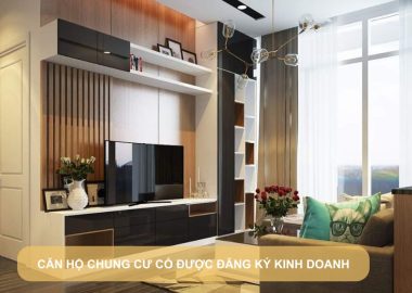 căn hộ chung cư có được đăng ký kinh doanh