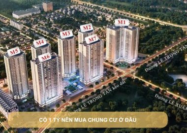 có 1 tỷ nên mua chung cư ở đâu