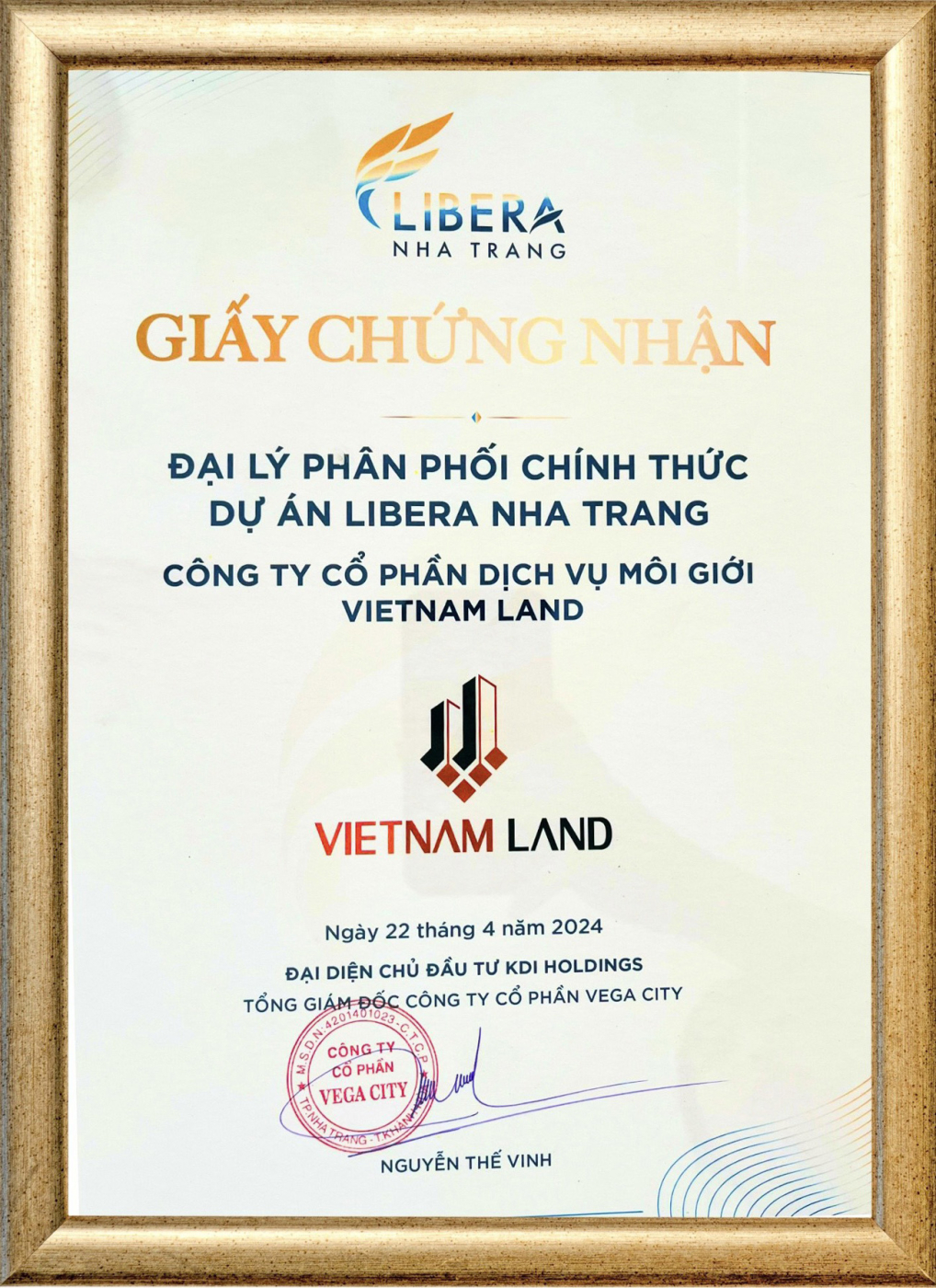 RICH STAR LAND đơn vị phân phối chính thức f1 dự án libera nha trang