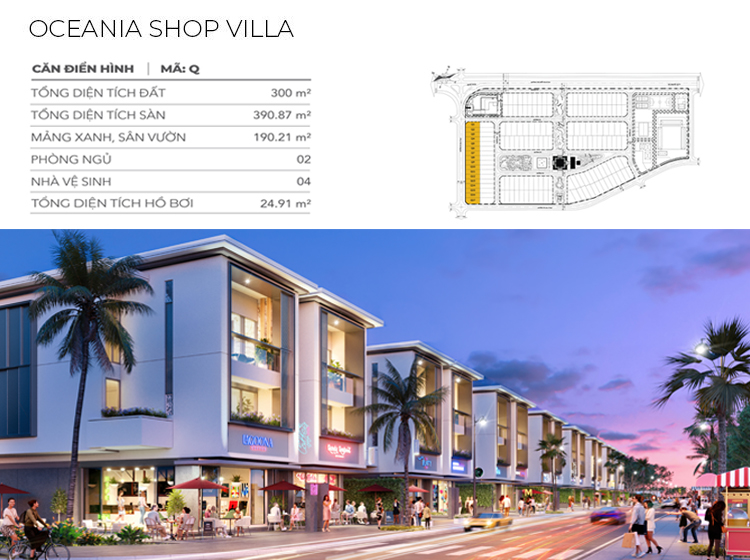 OCEANIA SHOP VILLA