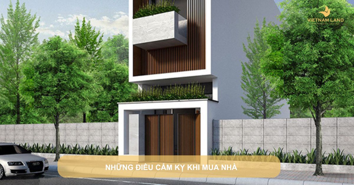 những điều cấm kỵ khi mua nhà