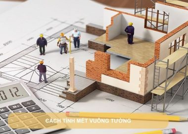 cách tính mét vuông tường