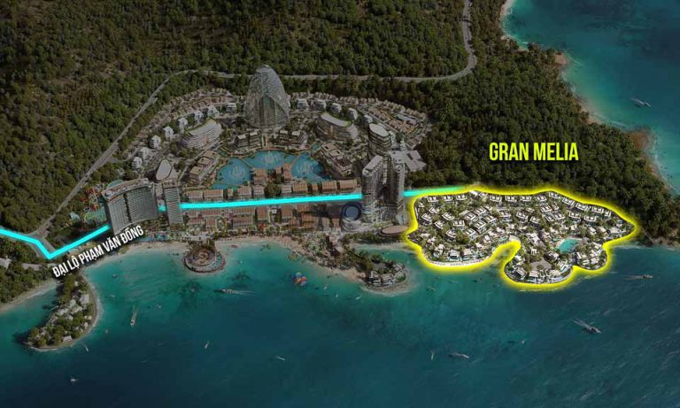 Vị trí GRAN MELIÁ NHA TRANG 3