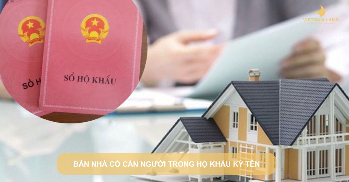 bán nhà có cần người trong hộ khẩu ký tên