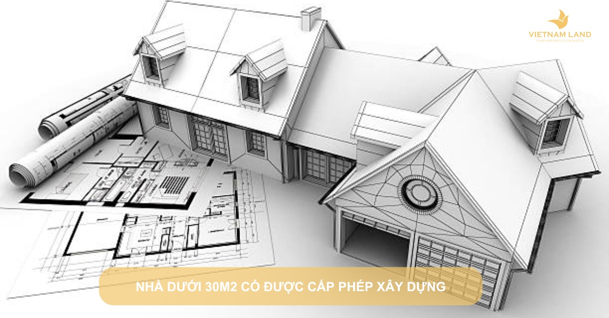 nhà dưới 30m2 có được cấp phép xây dựng